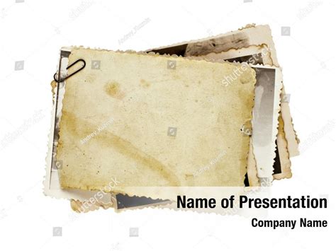 Antiquity Retro Old Fashioned Powerpoint Template Antiquity Retro Old