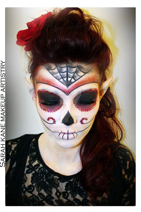Sugar Skull Fantasy Makeup 2 Fantasy Makeup Pretty Skeleton Makeup