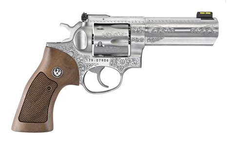 Ruger Gp100 357 Mag 42 6rd Revolver Stainless W Custom Engraving