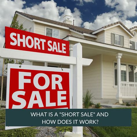 What Is A Short Sale And How Does It Work — Triple E Realty