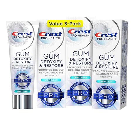 Crest Pro Health Gum Detoxify And Restore Toothpaste Deep