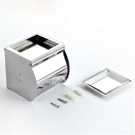 We offer a wide variety of finishes & styles to fit any bathroom. Polished Nickel Silver modern Toilet Paper Holder