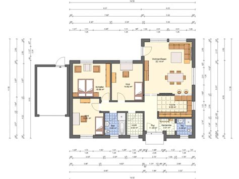 Doppelgarage mit 30 m² platz für ihre autos. Winkelbungalow mit Hems und Satteldach - Dänisches ...