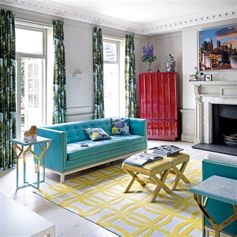 When smith pictures a contemporary living room, she thinks, nothing too fancy or decorative but rather clean looking and fitted. take note of the texture of the throw pillow in this contemporary living room and how it interacts with the patterned rug and the geometric wall art. Living room colour schemes - Living room colour - Living ...