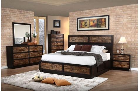 Once your mismatched bedding is accepted, all sales are final. Makeeda Rustic Cal.King Platform Storage Bed from New ...