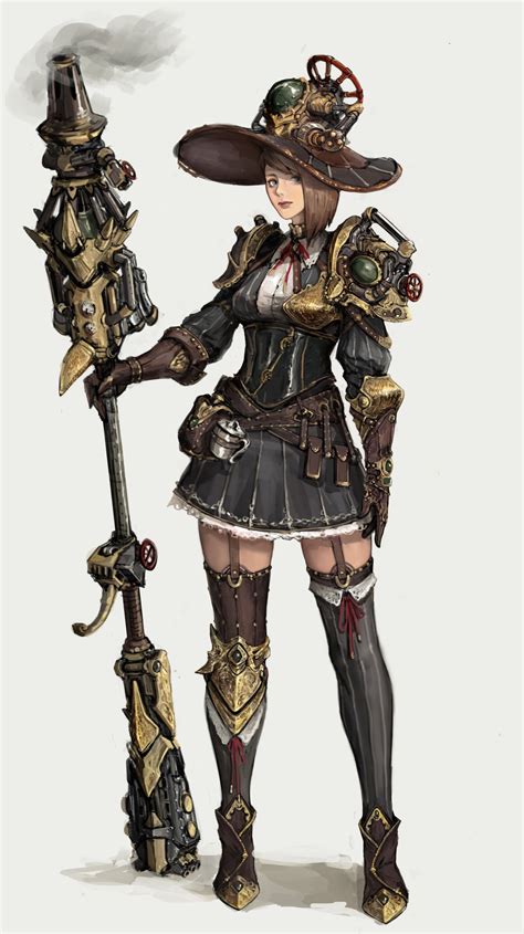 Artstation Character Concept Design Level Pm Steampunk Characters