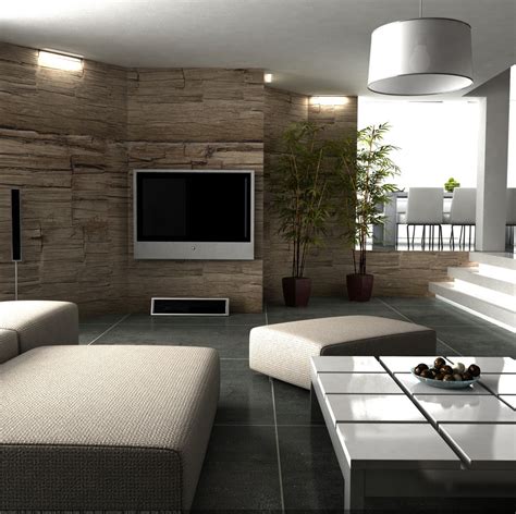 Texture Wall Living Roominterior Design Ideas