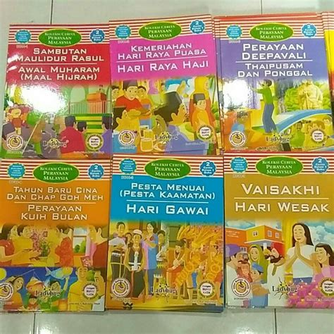 Buku Cerita Bergambar Kanak2 Koleksi Perayaan Di Malaysia Shopee Malaysia
