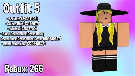 Roblox Outfit Id Codes For Girls