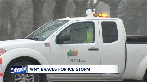 Wny Braces For Ice Storm Youtube
