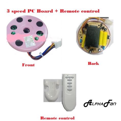 Senarai harga 10pcs ceiling fan capacitor 1 0uf for kdk deka alpha. Alpha Ceiling Fan PC Board Remote Control IR/3S-FT RENO ...