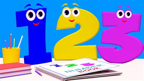 Numbers Song Learn Counting From 1 To 10 123 Nursery Rhymes