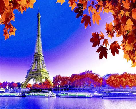 Eiffel Tower In Autumn Eiffel Tower Photography Eiffel Tower Paris