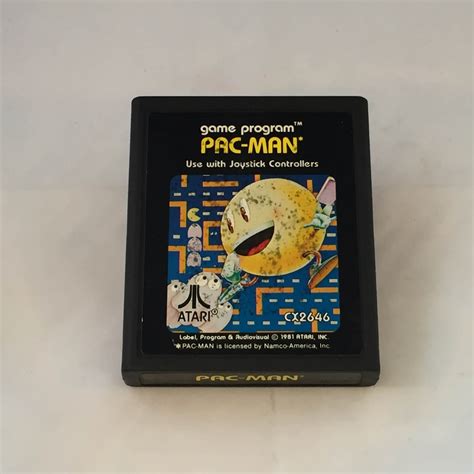 Vinilo decorativo video juegos pac man pacman camino. 1981 ATARI PAC-MAN - CARTUCHO JUEGO | Museo de la Marca