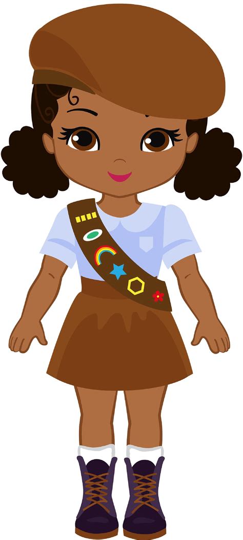 18 Girl Scout Multi Level African American Stickers Daisy Etsy