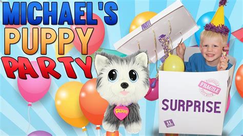 Puppy Surprise Party Youtube