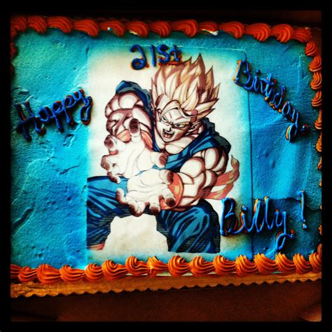 I made gohan's birthday cake from the dragon ball z anime episode memories of gohan all from scratch in real life to celebrate. Dragonball Z Birthday Cake - Gohan - 21 - Happy Birthday ...