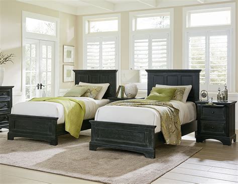 12 list list price $726.00 $ 726. Farmhouse Basics Double Twin Bedroom Set with 2 Twin Beds ...