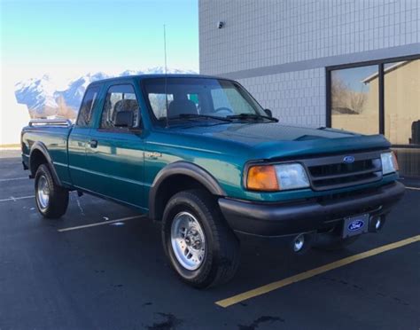 1994 Ford Ranger Xlt 4x4 Extended Cab Mid Size Pickup Truck 4 Wheel