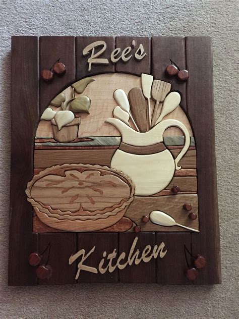 Kitchen Art Wooden Art Wooden Decor Cool Wood Projects Projects To