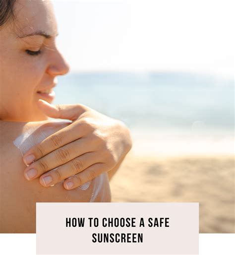 How To Choose A Safe Sunscreen — Gameela Skin