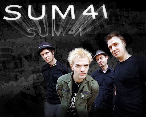 Sum 41 Deryck Whibley Sum 41 Best Rock Bands Pop Songs Band Logos