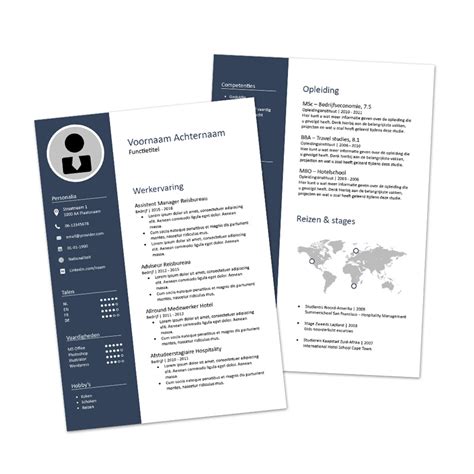 We did not find results for: (Gratis) cv templates - Makkelijk aan te passen in Word ...