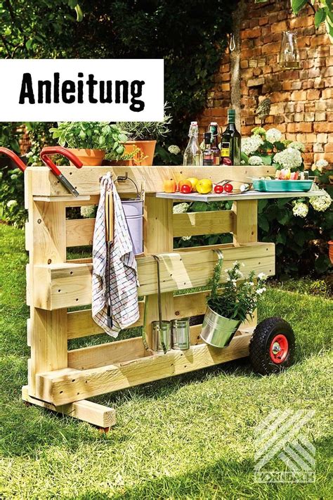 Unsere auswahl an gartenmöbel ist alles. Grillwagen aus Paletten | 1000 | Outdoor decor backyard ...
