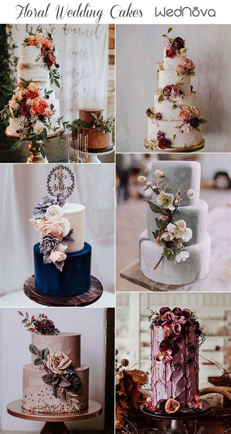 15 Most Unique Floral Wedding Cakes Ever That Will Inspire