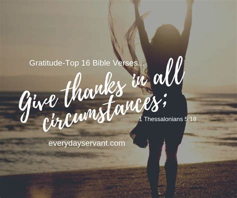 Top 14 Bible Verses About Being Thankful Everyday Servant A00