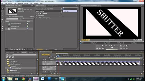 Shutter Effect Tutorial Adobe Premiere Pro Youtube