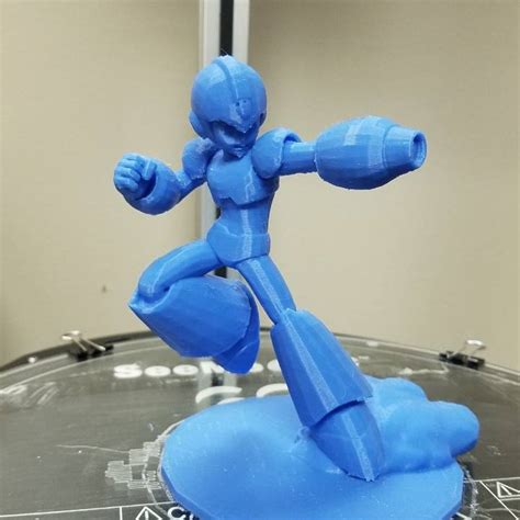 3d Printable Mega Man X By Kyle Mendez