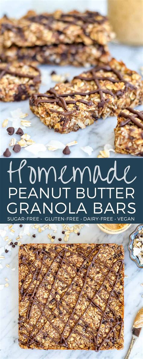 They tasted great, but fell apart. This Homemade Peanut Butter Granola Bars Recipe is a ...