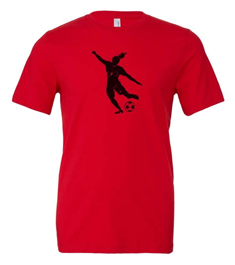 Unisex Soccer Girl Shirt Soccer Design Soccer Tee Soccer Shirt