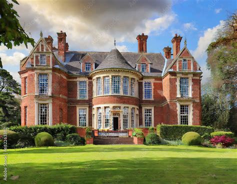 Elegant English Country Manor Mansion House Grade 2 Listed Victorian