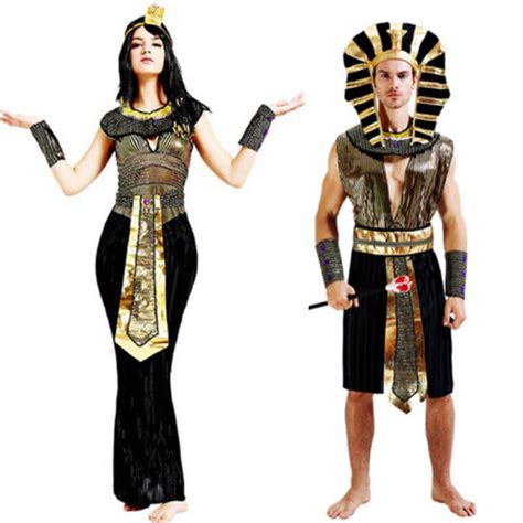 adults egyptian pharaoh kit mens ladies egypt fancy dress costume unisex outfit ebay