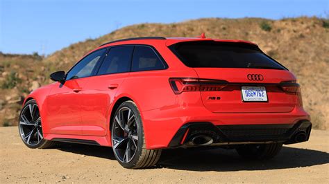 2020 Audi Rs6 Avant Review The Stupid Fast Station Wagon Americas