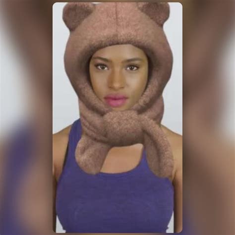 Teddy Bear Hat Lens By Tipooo Snapchat Lenses And Filters