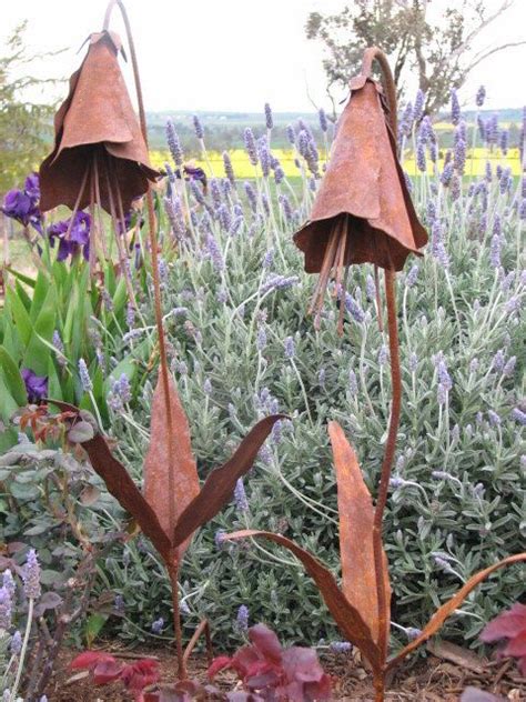 Maybe you would like to learn more about one of these? Bell Flower — The Oresome Garden in 2020 | Metal tree wall art, Metal garden art, Outdoor metal ...