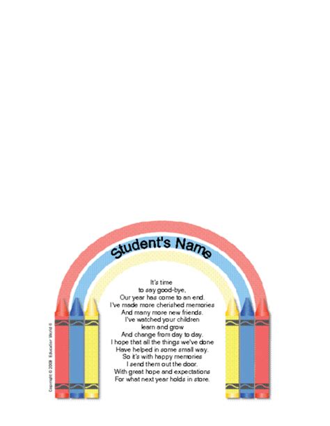 Parent Goodbye Letter Template Education World