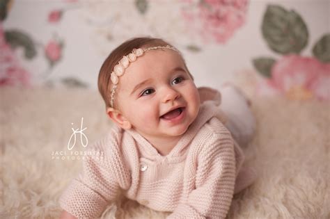Myra 7 Months Old Warsaw In Baby Photographer Jaci Forshtay