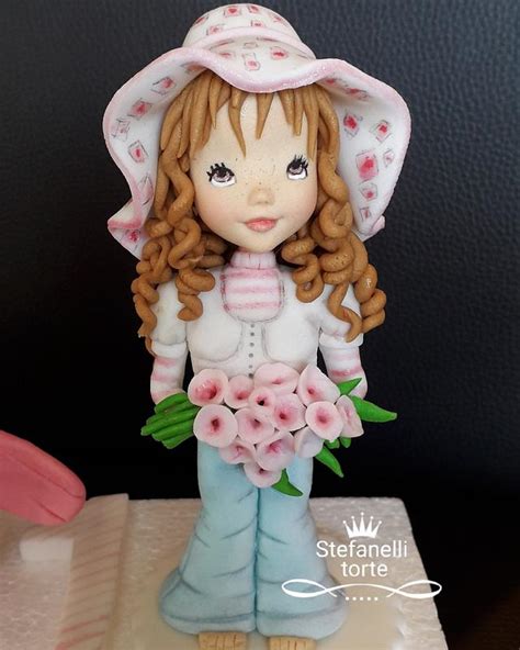 Sarah Kay Cake Topper Decorated Cake By Stefanelli Cakesdecor