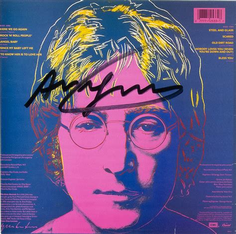 Andy Warhol John Lennon Menlove Ave Restelliartco