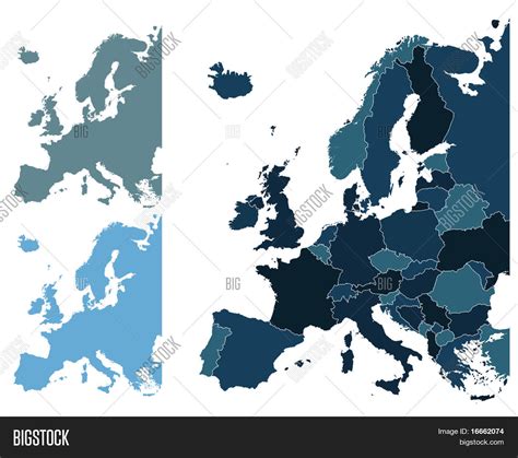 Set Europe Vector Vector And Photo Free Trial Bigstock