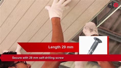 Glo Fibre Cement Boards Installation Of Ceiling Board Youtube