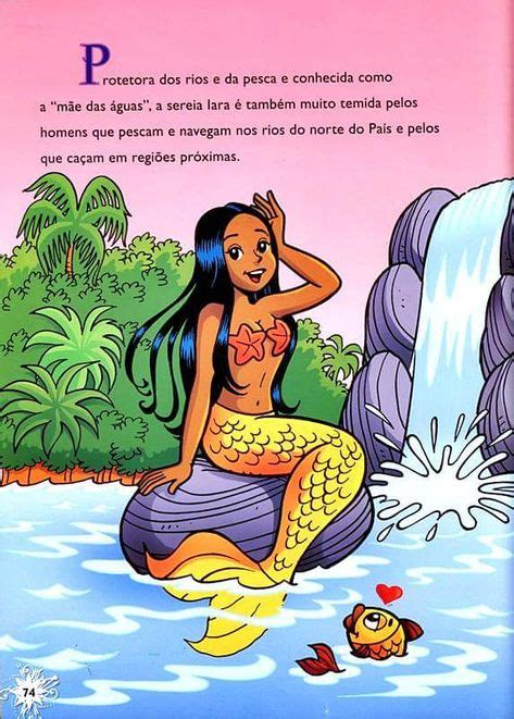 FOLCLORE Livro Turma da Mônica Iara desenho para colorir Cabocla iara Lendas folclore
