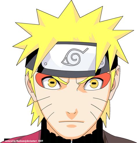 Naruto Sage Mode Vector Face By Nucleum On Deviantart