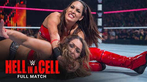 FULL MATCH Brie Bella Vs Nikki Bella WWE Hell In A Cell YouTube