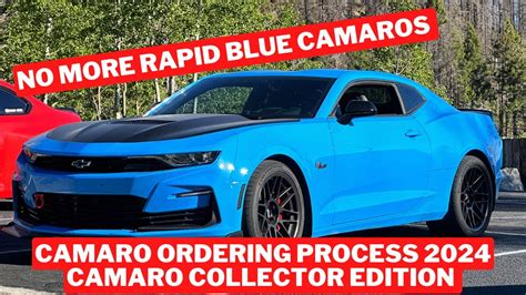 Camaro Ordering Process 2024 Camaro Collector Edition Details Leaked
