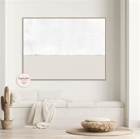 Neutral Minimalist Wall Art Minimalist Horizontal The Art Of Images